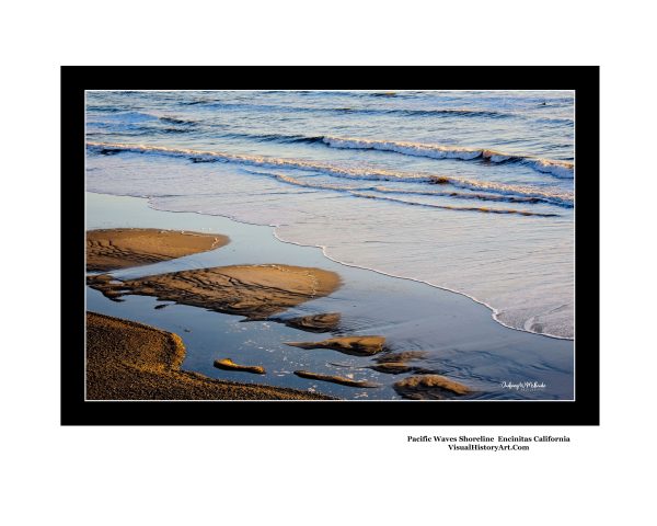 Pacific Waves Shoreline Encinitas California