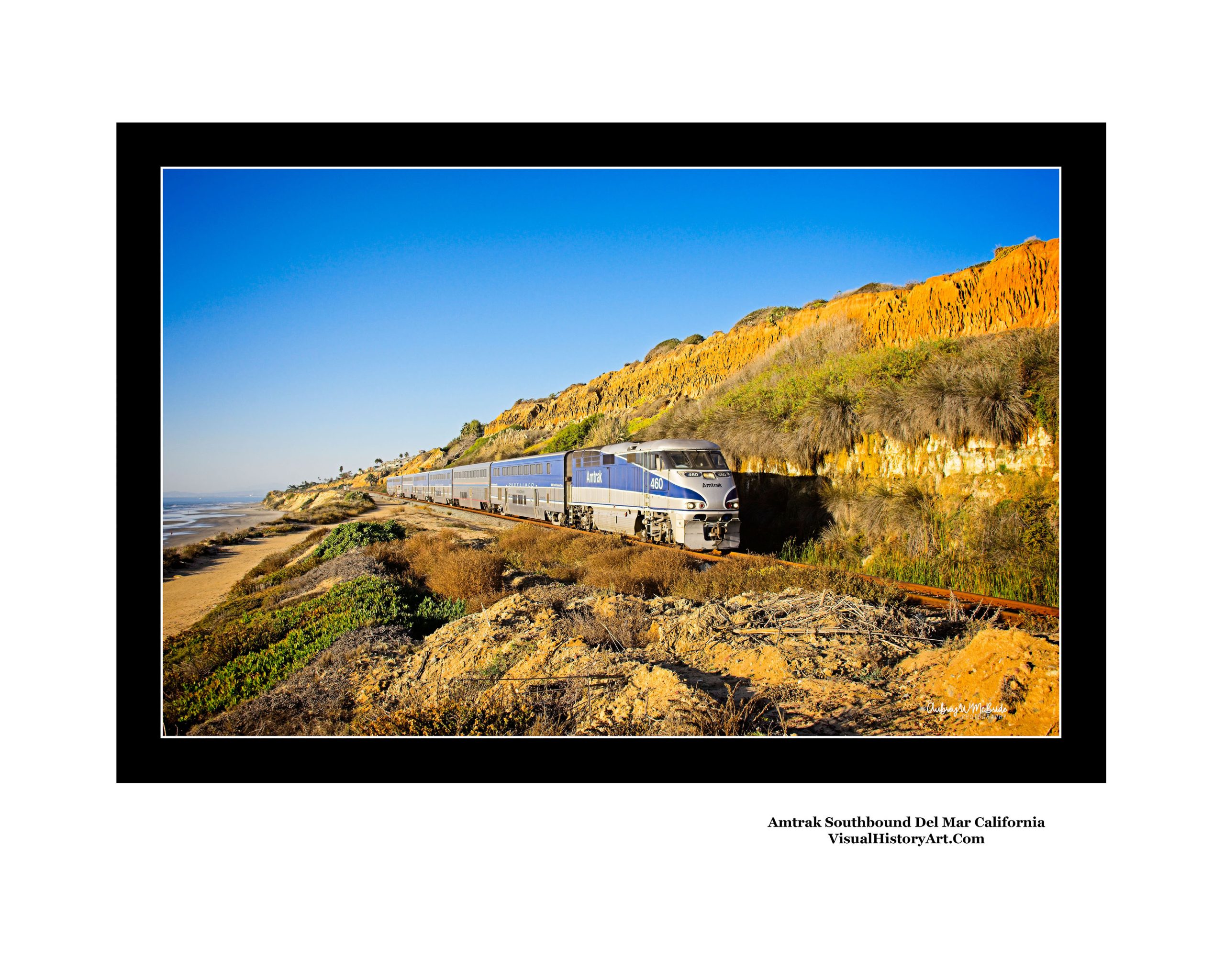 Southbound Amtrak