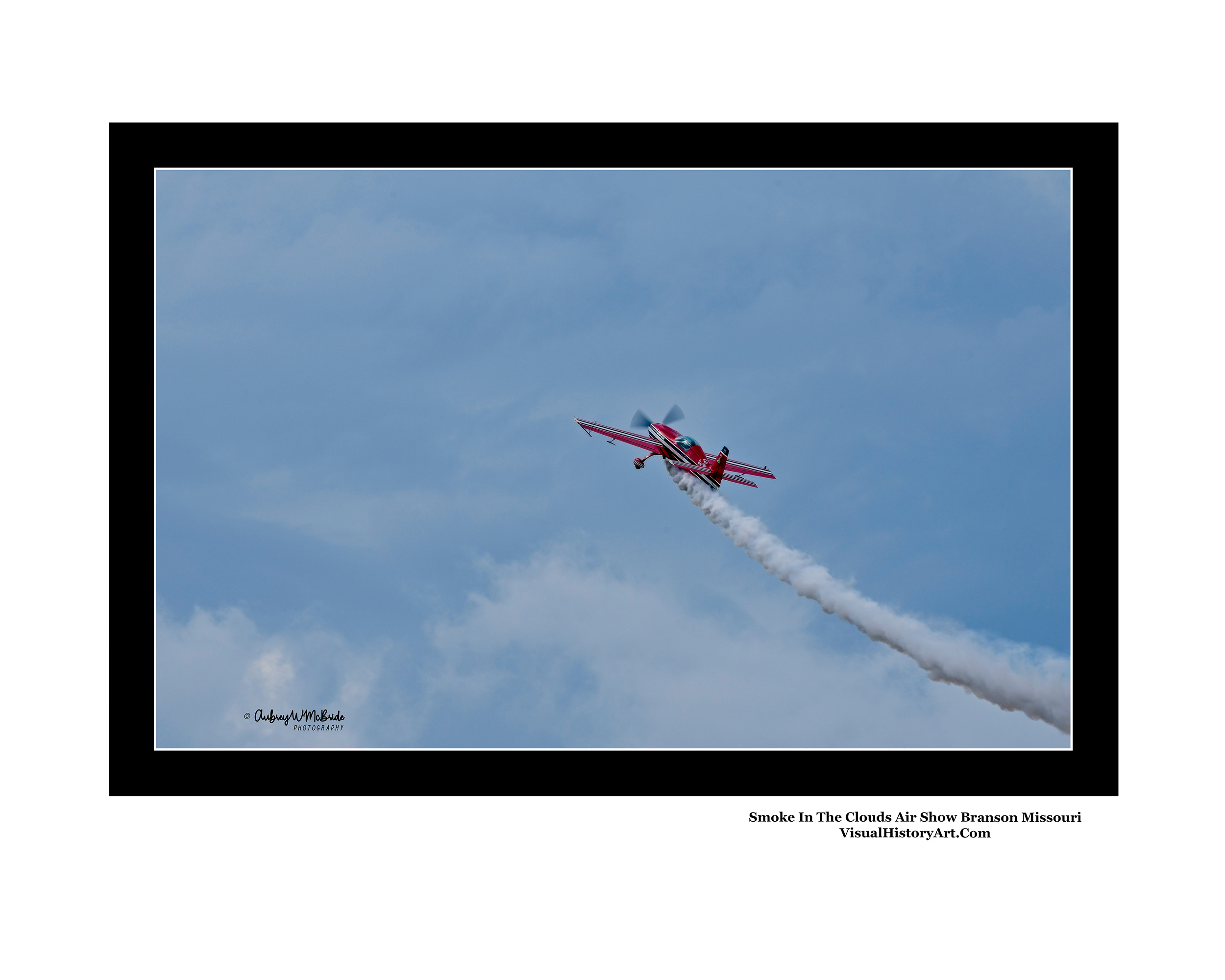 Smoke on Clouds Aerial Show