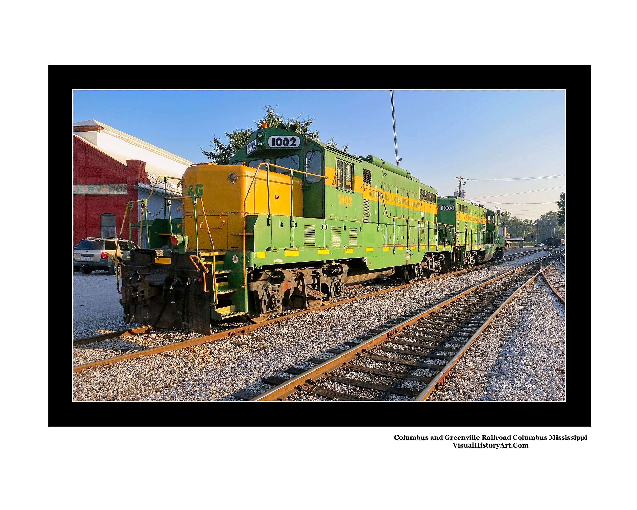 Columbus and Greeneville Railroad Columbus Mississippi