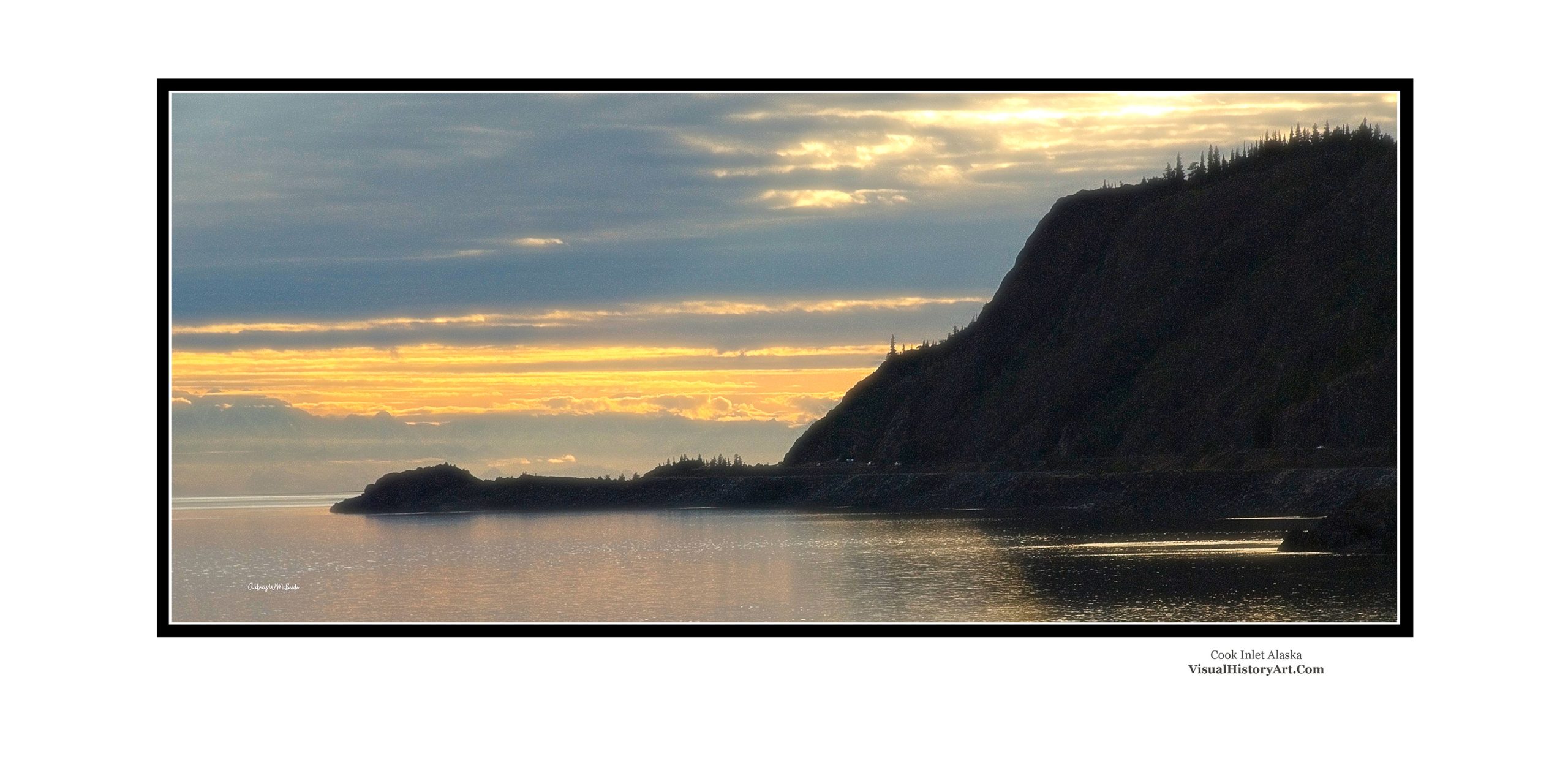 Cook Inlet South of Anchorage Alaska