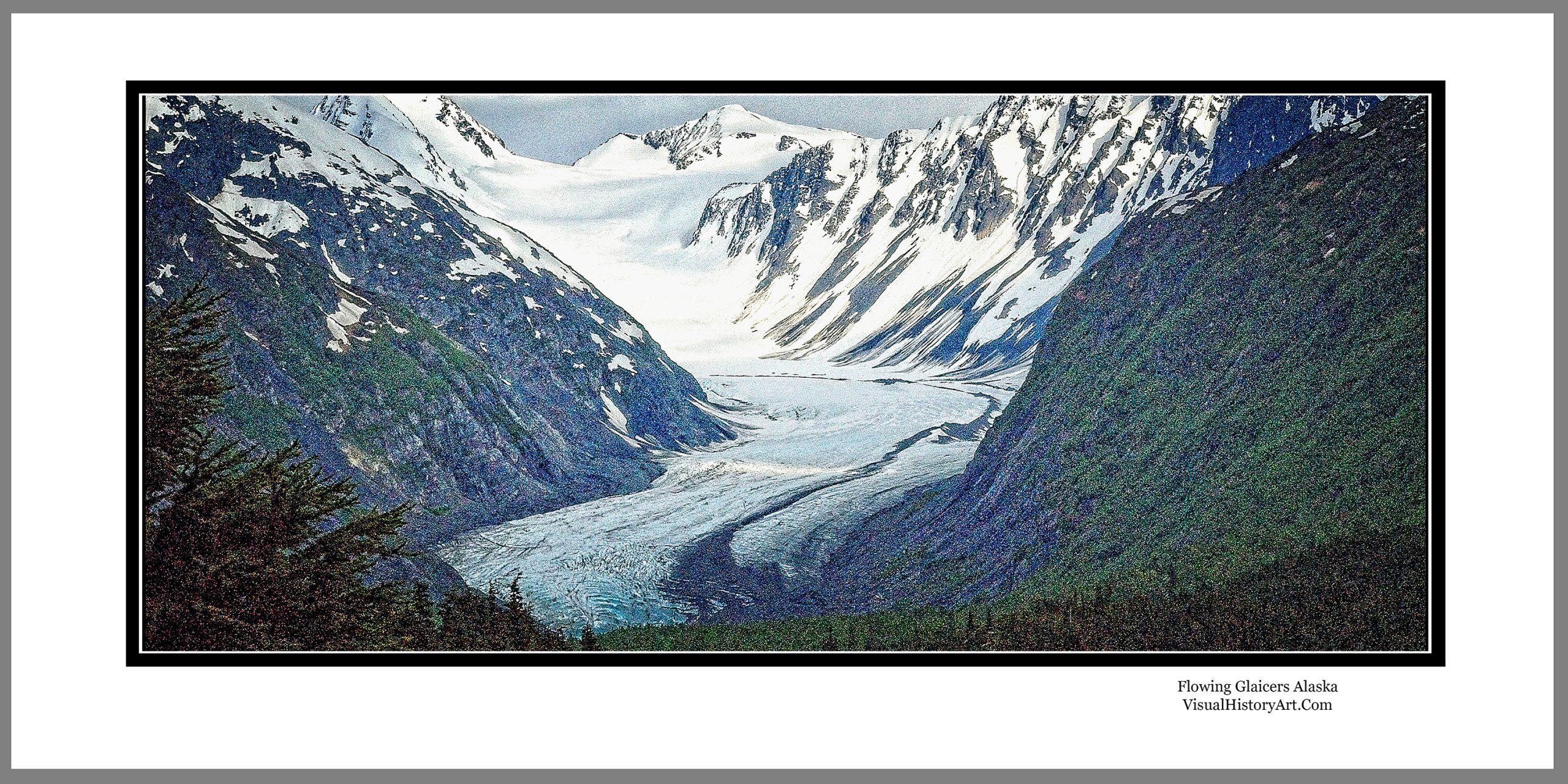 Flowing Glaciers Alaska copy